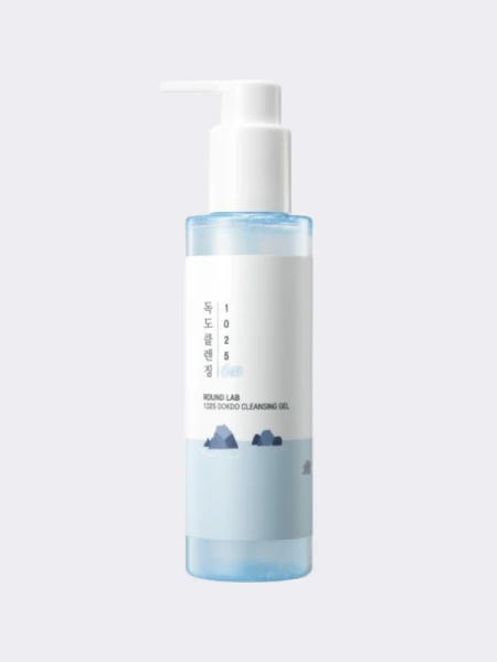 Мягкий гель для умывания с морской водой Round Lab 1025 Dokdo Cleansing Gel