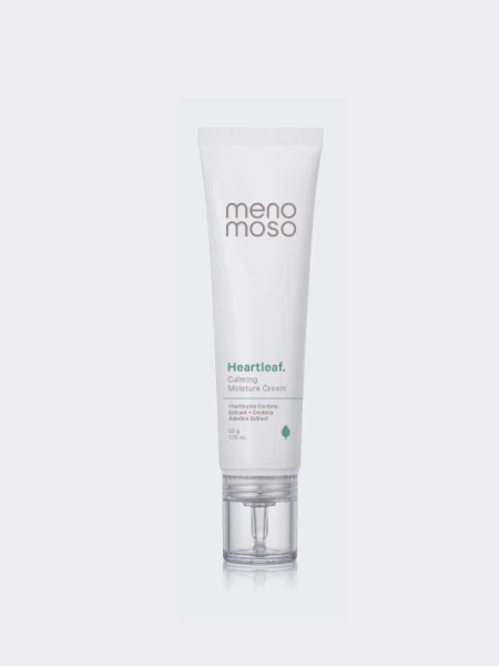 Успокаивающий крем для лица с экстрактом хауттюйнии и центеллы MENOMOSO Heartleaf Calming Moisture Cream Успокаивающий крем для лица с экстрактом хауттюйнии и центеллы MENOMOSO Heartleaf Calming Moisture Cream