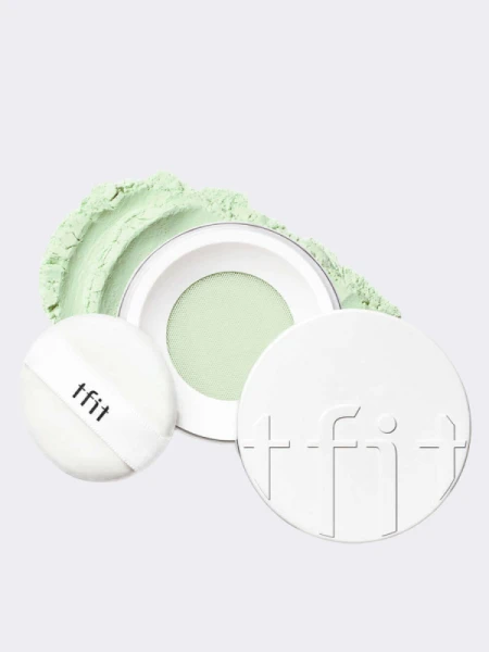 Рассыпчатая финишная пудра TFIT Translucent Set Finishing Powder 03 Green Рассыпчатая финишная пудра TFIT Translucent Set Finishing Powder 03 Green