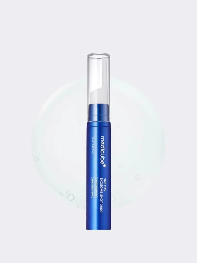 Точечная сыворотка-бустер с экзосомами и микроиглами Medicube One-Day Exosome Shot Pore Ampoule 25000
