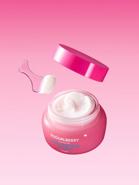 Разглаживающий крем для лица с пептидами EQQUALBERRY NAD+ Peptide Boosting Cream