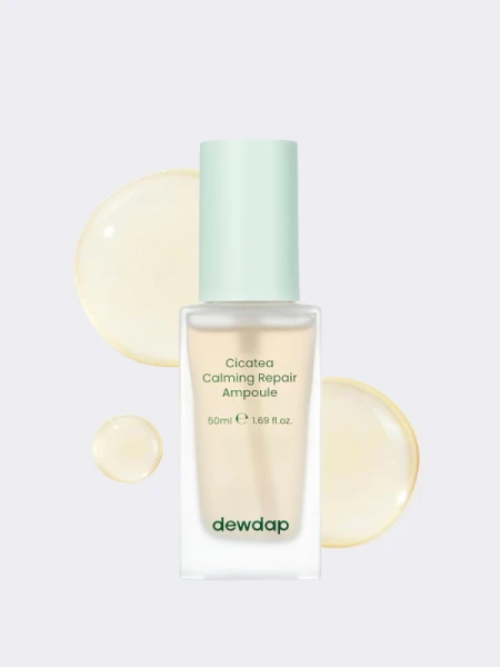 Успокаивающая ампульная сыворотка с экстрактом центеллы dewdap Cicatea Calming Repair Ampoule