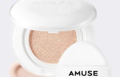 Тональное средство с полуматовым финишем AMUSE Ceramic Skin Perfector Cushion 01 Porcelain