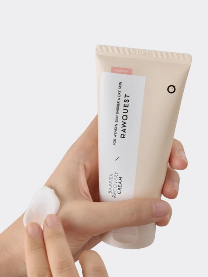 Восстанавливающий крем для лица с пантенолом и гиалуроновой кислотой RAWQUEST Barrier Recovery Cream