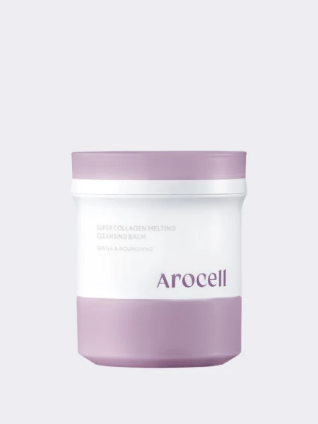 Глубокоочищающий гидрофильный бальзам-точилка с коллагеном Arocell Super Collagen Melting Cleansing Balm