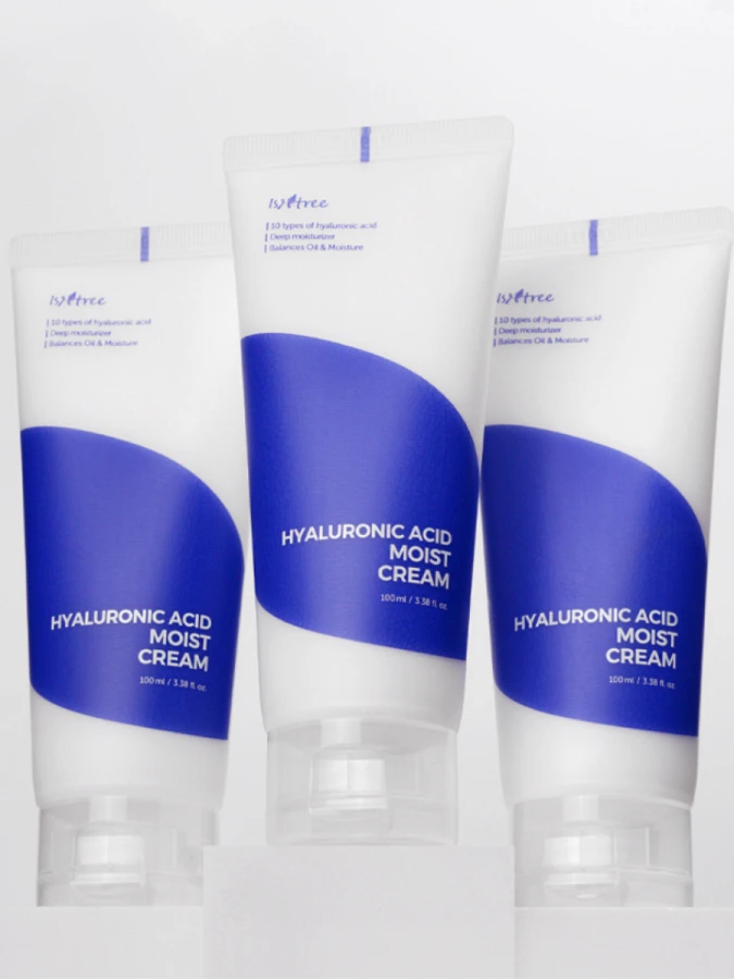 Увлажняющий крем для лица с гиалуроновой кислотой IsNtree Hyaluronic Acid Moist Cream