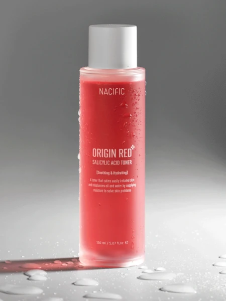 Противовоспалительный тонер с салициловой кислотой Nacific Origin Red Salicylic Acid Toner PH 5.5+-1 Противовоспалительный тонер с салициловой кислотой Nacific Origin Red Salicylic Acid Toner PH 5.5+-1