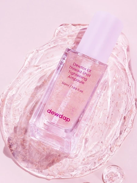 Разглаживающая ампульная сыворотка с экзосомами dewdap Dewtox Ex Thread 5 Shot Tightening Ampoule