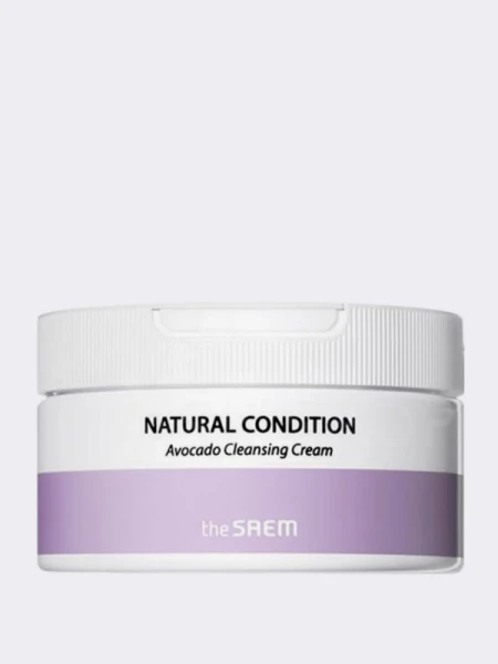 Очищающий гидрофильный крем с экстрактом авокадо The Saem Natural Condition Avocado Cleansing Cream Очищающий гидрофильный крем с экстрактом авокадо The Saem Natural Condition Avocado Cleansing Cream