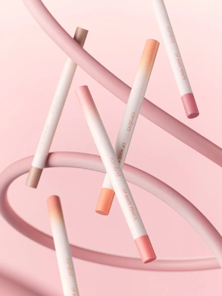 Матовый карандаш для губ в серо-коричневом оттенке rom&nd Lip Mate Pencil 05 Taupey Shade