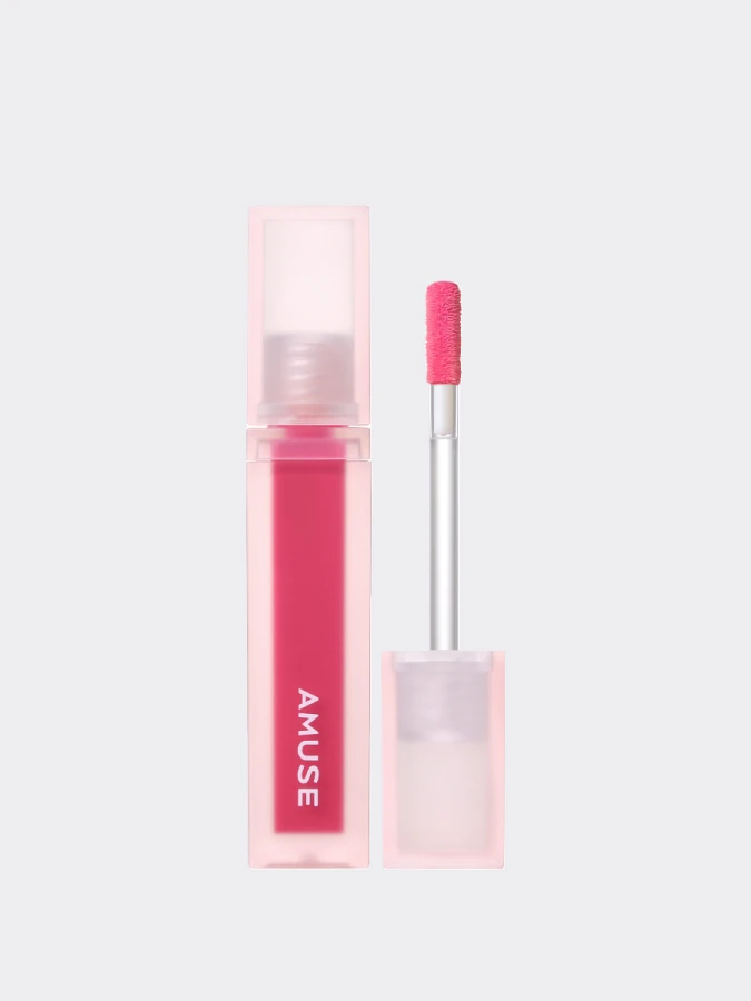 Влажный вельветовый пигмент для губ AMUSE Dew Velvet 03 Hibiscus