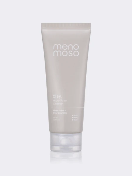 Глубокоочищающая пенка для умывания с белой глиной MENOMOSO Clay Micro Foam Cleanser Глубокоочищающая пенка для умывания с белой глиной MENOMOSO Clay Micro Foam Cleanser
