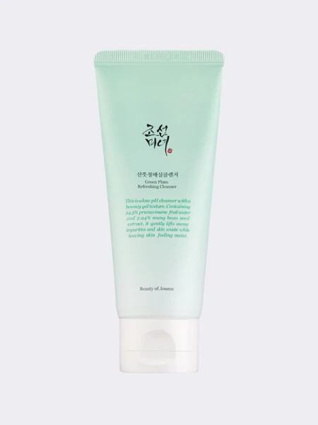Освежающий гель для умывания с экстрактом зелёной сливы Beauty of Joseon Green Plum Refreshing Cleanser Освежающий гель для умывания с экстрактом зелёной сливы Beauty of Joseon Green Plum Refreshing Cleanser