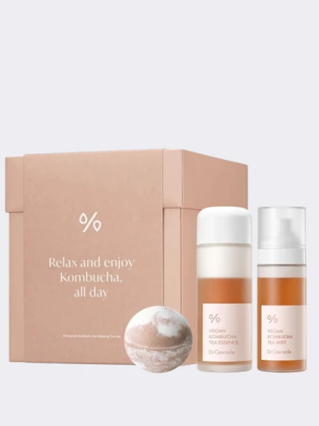 Набор уходовых средств с экстрактом комбучи Dr.Ceuracle Relaxing Care Set