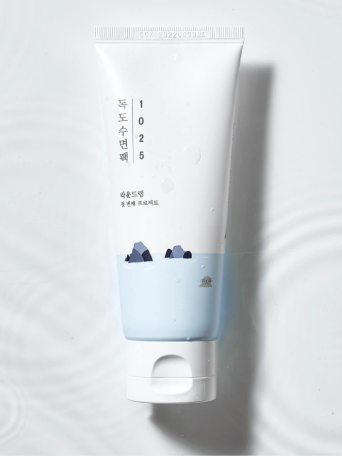 Обновляющая ночная маска с морской водой Round Lab 1025 Dokdo Sleeping Pack