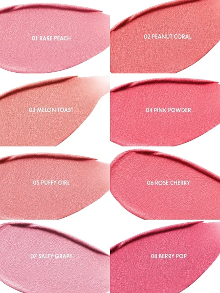 Вельветовый пигмент для губ AMUSE Powder Velvet Tint 01 Rare Peach