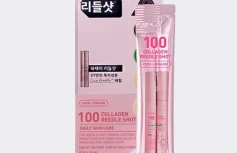 Сет стиков-саше с сывороткой-бустером со спикулами и коллагеном VT Collagen Reedle Shot 100 Stick Pouch Set