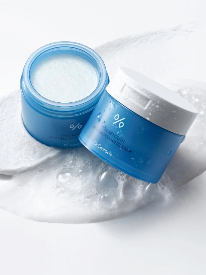 Гидрофильный бальзам-пенка для умывания с гиалуроновой кислотой Dr.Ceuracle Hyal Reyouth Melting Foaming Balm