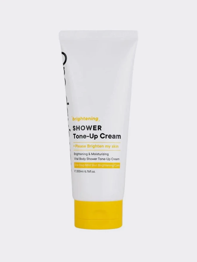 Витаминный осветляющий крем-маска для душа с фруктовыми экстрактами One-Day's You Brightening Shower Tone-Up Cream