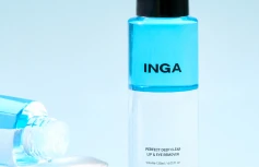Двухфазная жидкость для снятия макияжа INGA Perfect Deep Clear Lip&Eye Remover