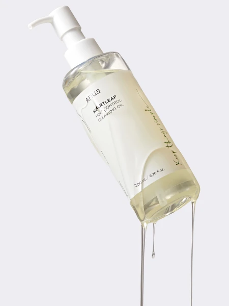 Очищающее гидрофильное масло с экстрактом хауттюйнии ANUA Heartleaf Pore Control Cleansing Oil Очищающее гидрофильное масло с экстрактом хауттюйнии ANUA Heartleaf Pore Control Cleansing Oil