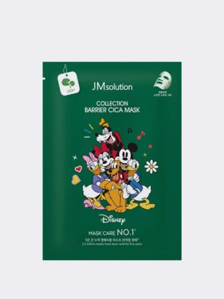 Тканевая маска с экстрактом центеллы JMSolution Disney Collection Barrier Cica Mask Тканевая маска с экстрактом центеллы JMSolution Disney Collection Barrier Cica Mask