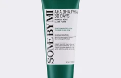 Пенка для проблемной кожи с кислотами Some By Mi AHA-BHA-PHA 30 Days Miracle Acne Clear Foam