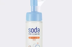 Пузырьковая пенка-щеточка для умывания с содой Holika Holika Soda Tok Tok Clean Pore Bubble Foam