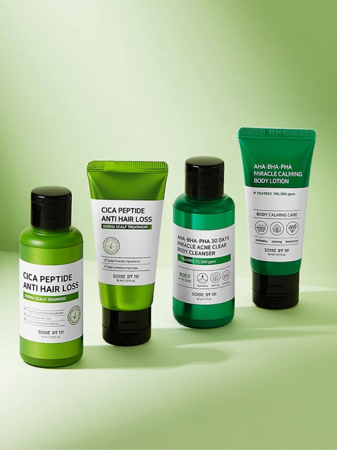 Набор миниатюр для тела и волос Some By Mi Miracle Hair&Body Starter Kit