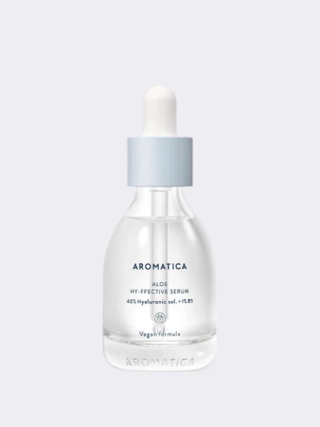 Увлажняющая сыворотка с алоэ, гиалуроновой кислотой и пантенолом Aromatica Aloe Hy-ffective Serum Увлажняющая сыворотка с алоэ, гиалуроновой кислотой и пантенолом Aromatica Aloe Hy-ffective Serum