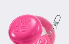Набор: оттеночное суфле + брелок fwee Lip&Cheek Blurry Pudding Pot Keyring Set PK04 Crush