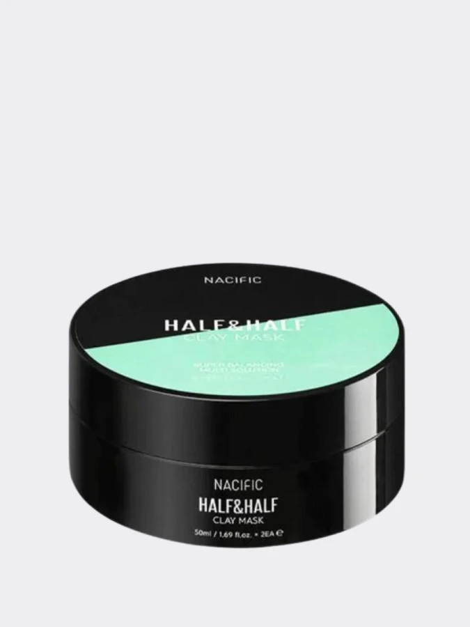 Двойная очищающая глиняная маска для лица Nacific Half And Half Clay Mask Двойная очищающая глиняная маска для лица Nacific Half And Half Clay Mask