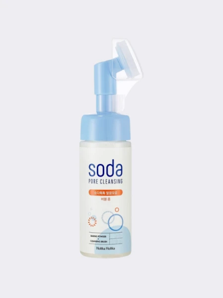 Пузырьковая пенка-щеточка для умывания с содой Holika Holika Soda Tok Tok Clean Pore Bubble Foam Пузырьковая пенка-щеточка для умывания с содой Holika Holika Soda Tok Tok Clean Pore Bubble Foam