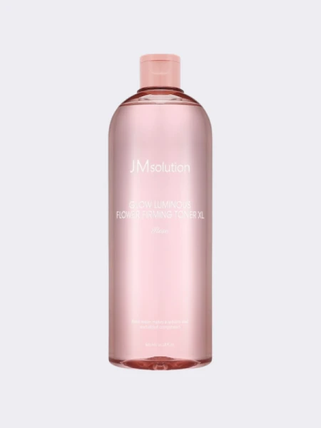 Укрепляющиий тонер с пептидами и цветочными экстрактами JMsolution Glow Luminous Flower Firming Toner
