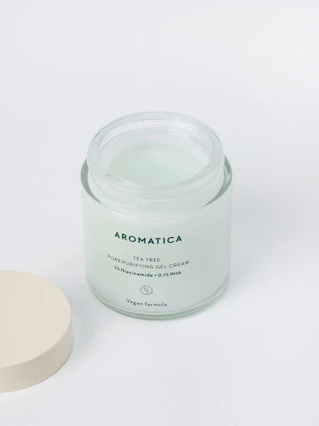 Легкий гель-крем для проблемной кожи AROMATICA Tea Tree Pore Purifying Gel Cream Легкий гель-крем для проблемной кожи AROMATICA Tea Tree Pore Purifying Gel Cream