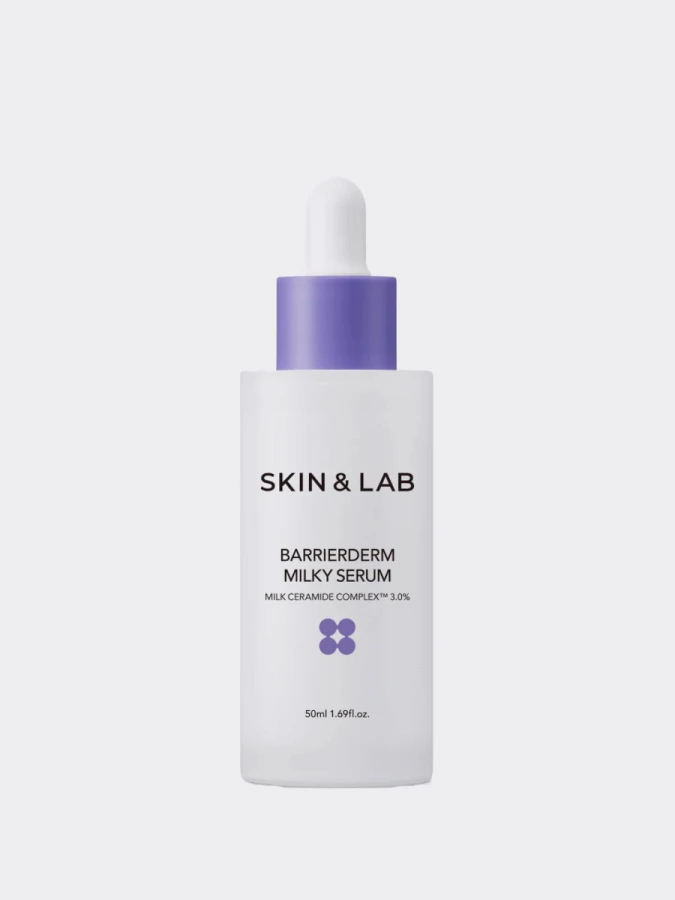 Укрепляющая сыворотка с молочными протеинами и керамидами SKIN&LAB Barrierderm Milky Serum