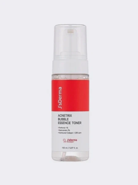 Пузырьковый тонер-эссенция с берёзовым соком J'sDERMA Acnetrix Bubble Essence Toner Пузырьковый тонер-эссенция с берёзовым соком J'sDERMA Acnetrix Bubble Essence Toner