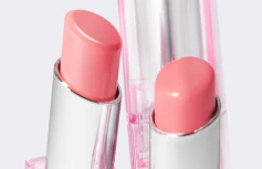 Увлажняющий оттеночный бальзам для губ в ярком персиковом оттенке AMUSE Dew Balm 02 Boksoonga Balm