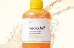 Отшелушивающий тонер с кислотами и экстрактом куркумы Medicube Kojic Acid Turmeric Resurfacing Toner