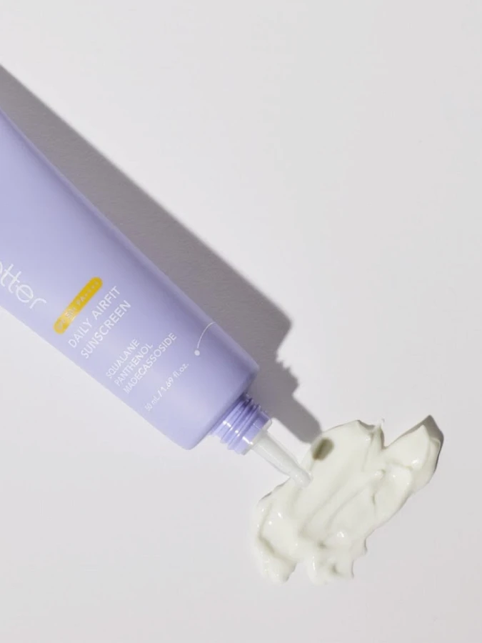 Лёгкий увлажняющий солнцезащитный крем VVBETTER Daily Airfit Sunscreen SPF50+ PA++++