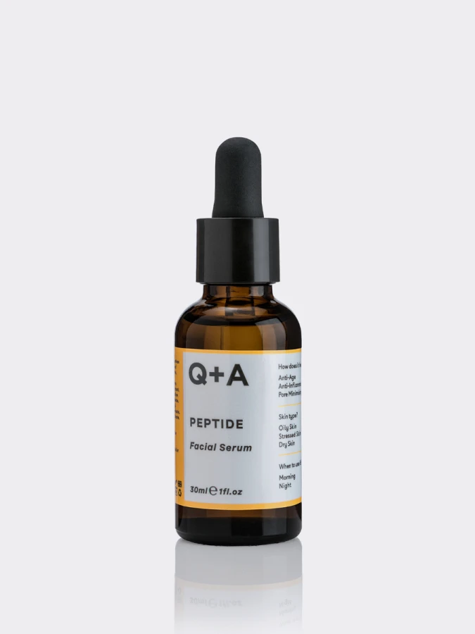 Разглаживающая пептидная сыворотка для лица Q+A Peptide Facial Serum Разглаживающая пептидная сыворотка для лица Q+A Peptide Facial Serum