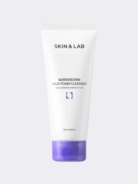 Деликатная пенка для умывания с керамидами SKIN&LAB Barrierderm Mild Foam Cleanser Деликатная пенка для умывания с керамидами SKIN&LAB Barrierderm Mild Foam Cleanser