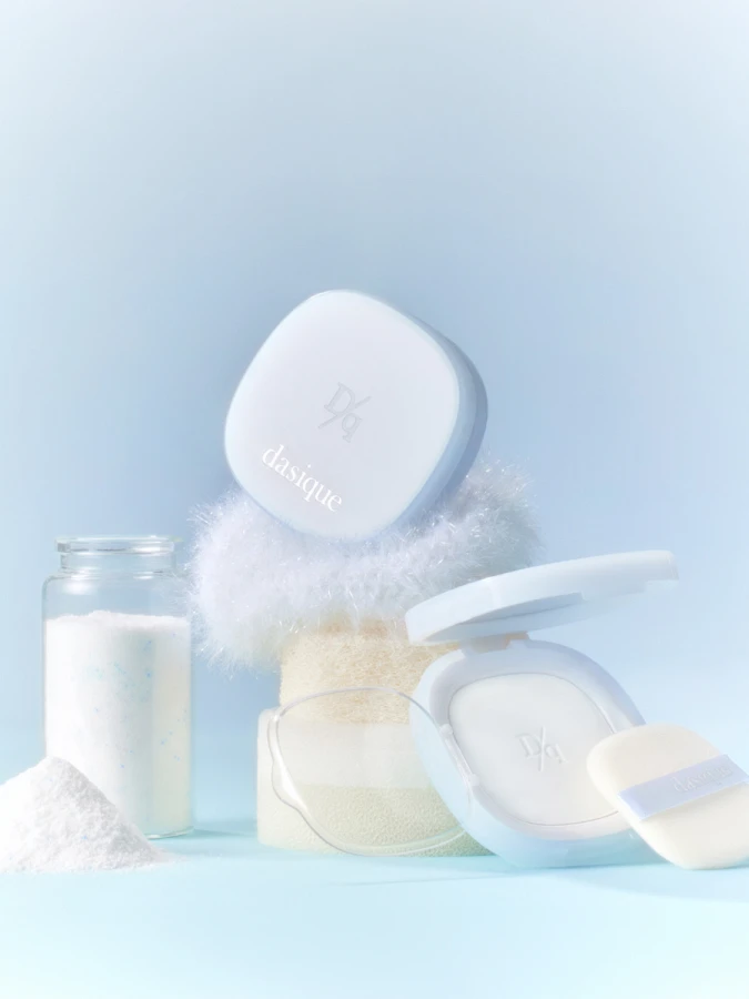 Прозрачная матирующая пудра для лица с экстрактом хлопка Dasique Soft Cotton Powder