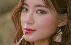 Сочный глянцевый тинт для губ с оттенком розовой тыквы rom&nd Juicy Lasting Tint 11 Pink Pumpkin