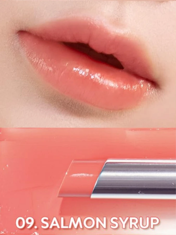 Тающий оттеночный бальзам для губ TIRTIR Waterism Glow Melting Balm 09 Salmon Syrup