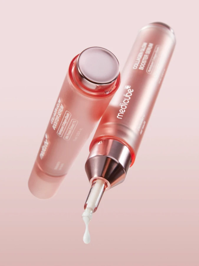 Разглаживающая сыворотка-бустер для сияния кожи с коллагеном Medicube Collagen Glow Booster Serum