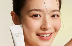 Осветляющий солнцезащитный флюид The Saem The Saem Eco Earth Airy Tone Up Sun Serum SPF50+/PA+++