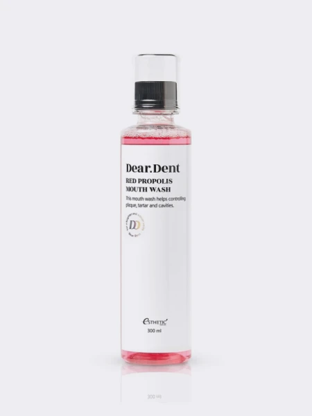 Ополаскиватель для полости рта с прополисом Esthetic House Dear.Dent Red Propolis Mouth Wash Ополаскиватель для полости рта с прополисом Esthetic House Dear.Dent Red Propolis Mouth Wash