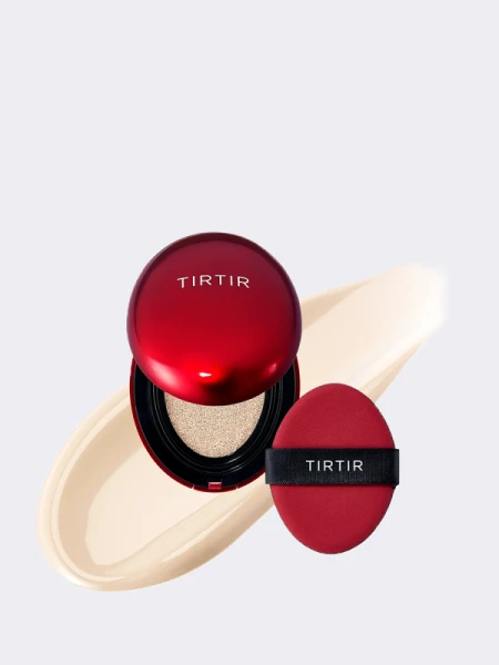 МИНИ Тональный кушон с полуматовым финишем TIRTIR Mask Fit Red Cushion 13N Fair Ivory МИНИ Тональный кушон с полуматовым финишем TIRTIR Mask Fit Red Cushion 13N Fair Ivory