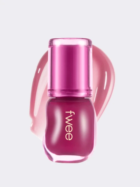 Лёгкий глянцевый блеск для губ fwee 3D Voluming Gloss A05 Currant 30%